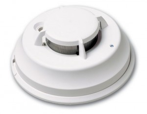ADT Monitored Smoke and Heat Detector