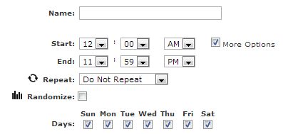 ADT Pulse Schedules More Options