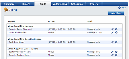 Setting up Text and Email Alerts with ADT Pulse