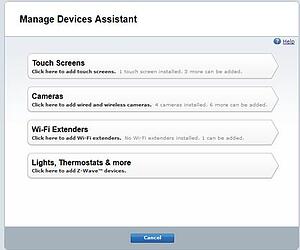 ADT Pulse Lighting Manage Devices