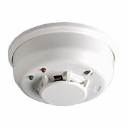 ADT Smoke Detector Monitored with Rise of Heat Honeywell 5808W3-PR
