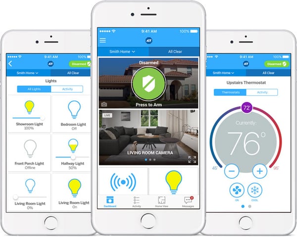 ADT Pulse App Remote Home Security Connected Home Automation