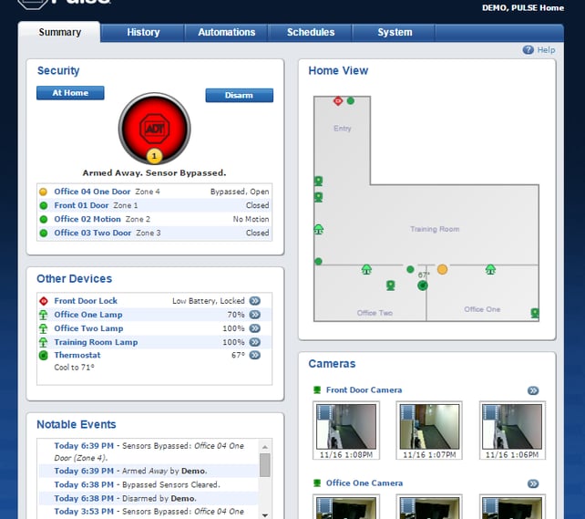 Hva er ADT Web Portal?