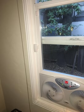 Summer Vent WIndows With Security System Armed